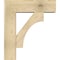 Ekena Millwork Westlake Block Rough Sawn Bracket w/ Offset Brace, Douglas Fir, 8"W x 26"D x 30"H BKT0806X26X30WTL05RDF - alternate 2